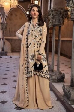Gul Ahmed PM-42012 Premium Embroidered Lawn 3Pc Suit Collection 2024