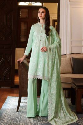 Gul Ahmed Pm-42022 Premium Embroidered Lawn Collection 2024
