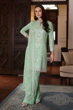 Gul Ahmed PM-42022 Premium Embroidered Lawn 3Pc Suit Collection 2024