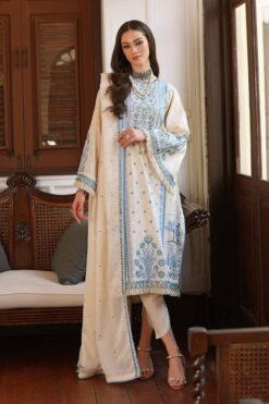 Gul Ahmed PM-42030 Premium Embroidered Lawn 3Pc Suit Collection 2024