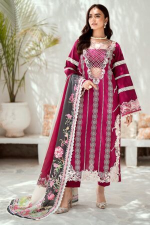 Bin Ilyas Riwaayat Spring Summer Rsp24 308 B Lawn Collection