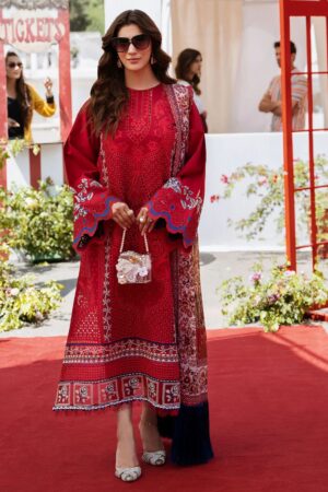 Bin Ilyas Dilbaro Festive Edit D 401 A Lawn Collection