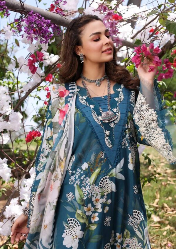 Elaf Eck 02B Serenita Print Chikankari 2024