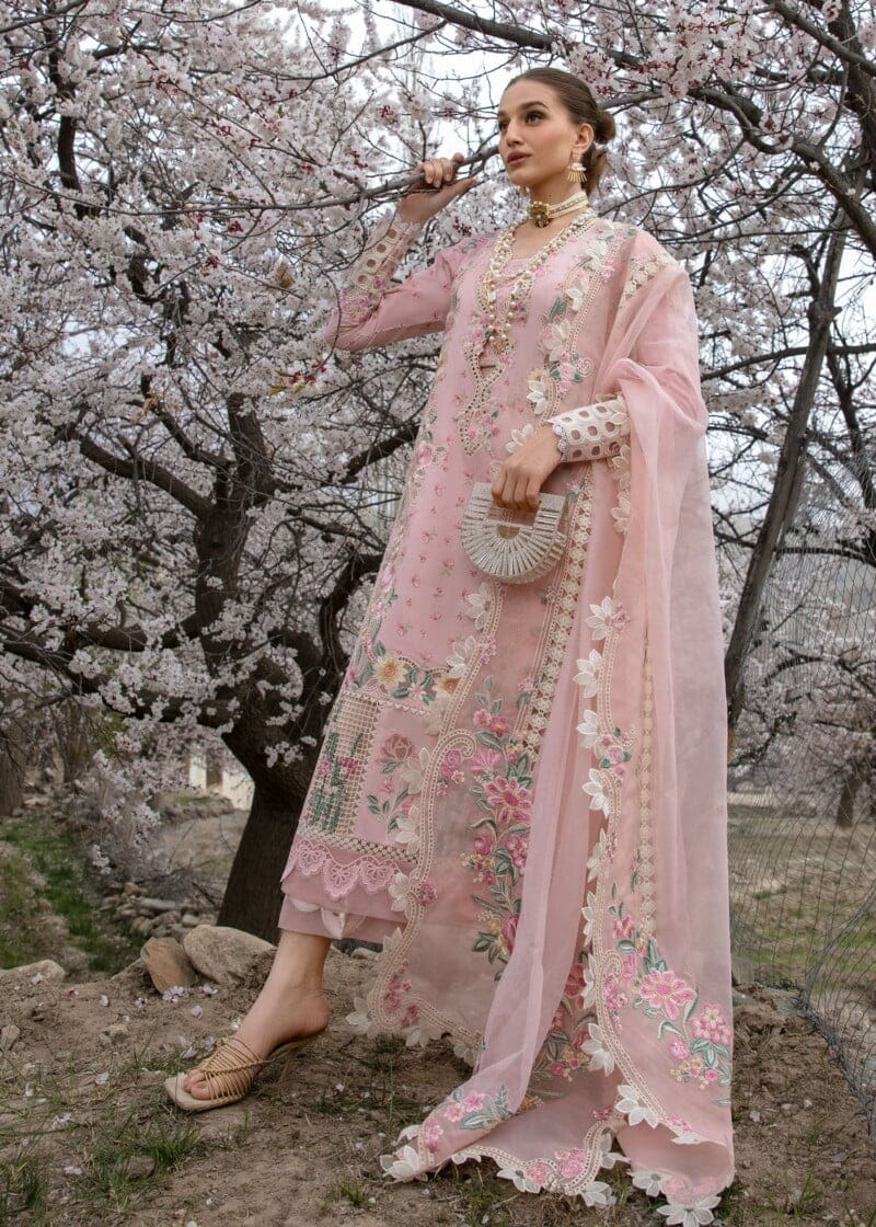 Crimson Believe In Her Blush Pink Lawn 2024