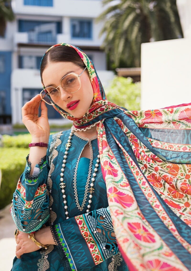 Elaf Premium Prints Eop 7B Elnaz Lawn Collection