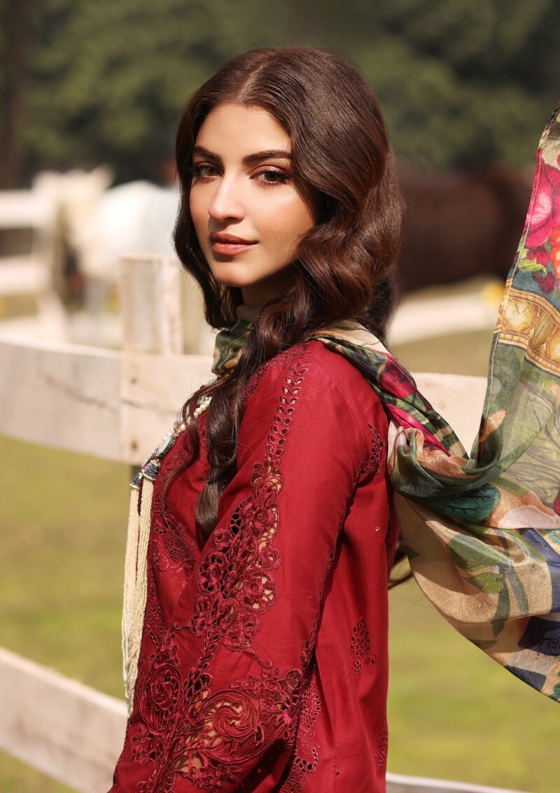 Kahf Festive Kfl24 02 Alora Lawn Collection 24