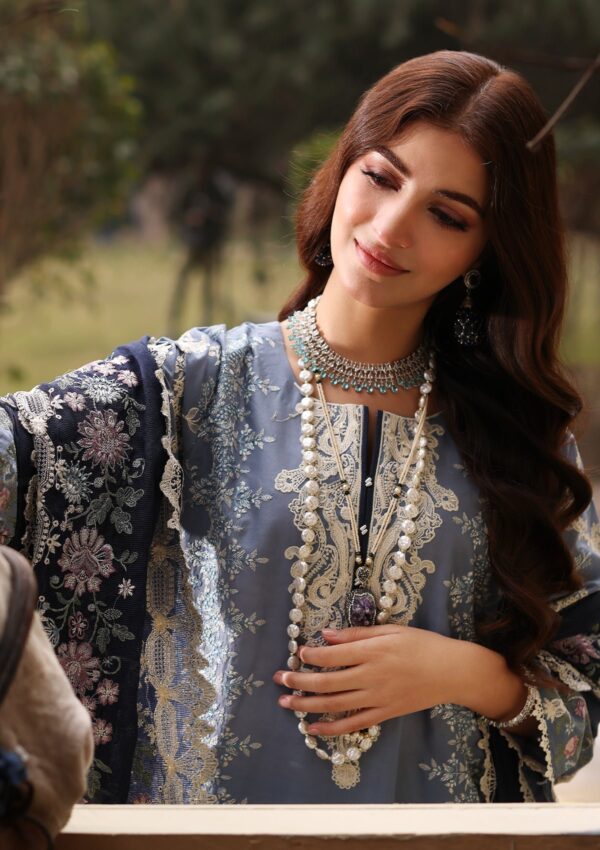 Kahf Festive Kfl24 04 Kinza Lawn Collection 24