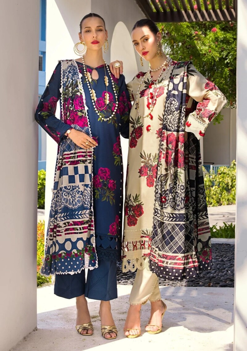 Elaf Printed Lawn-03A Swan