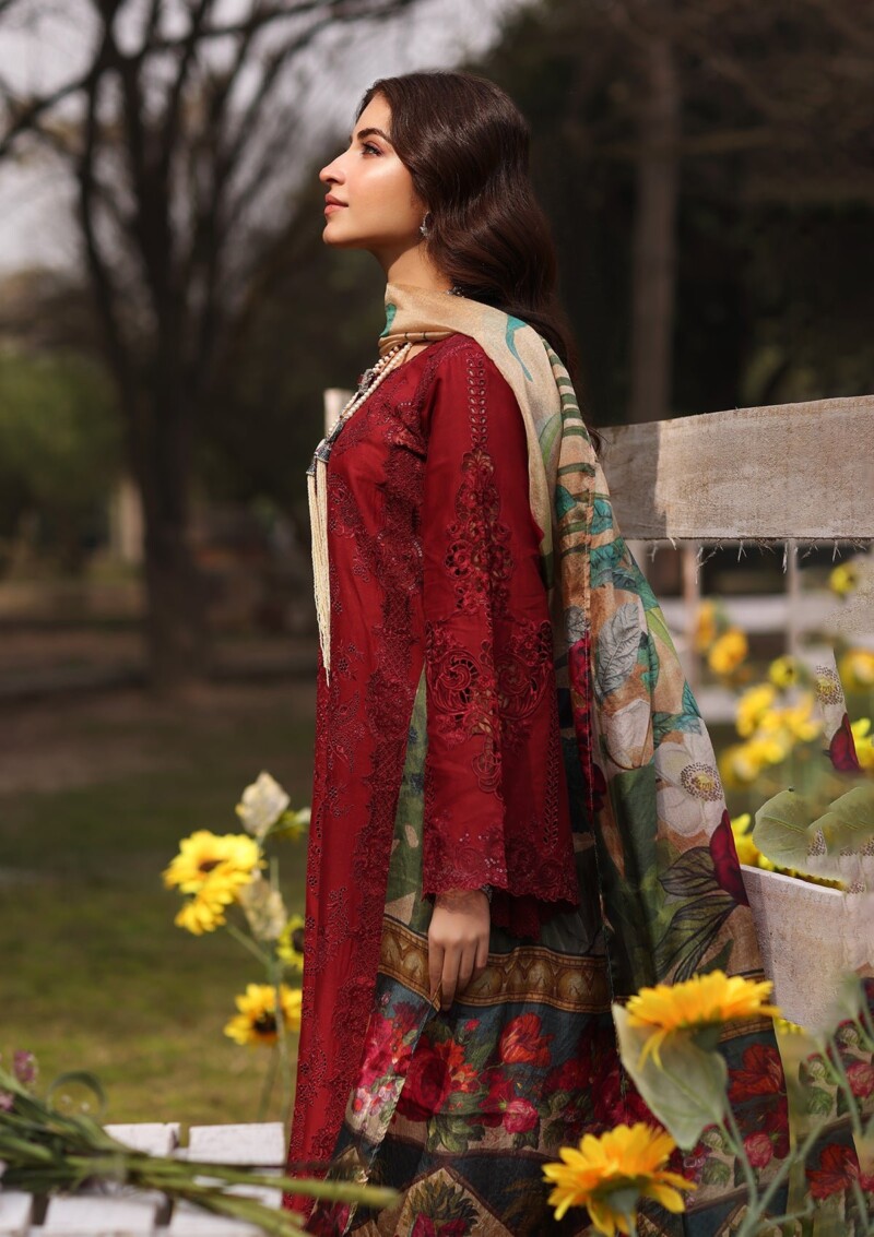 Kahf Festive Kfl24 02 Alora Lawn Collection 24