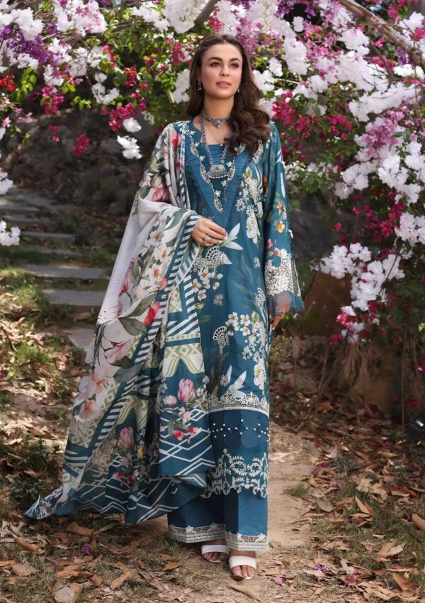 Elaf Eck 02B Serenita Print Chikankari 2024