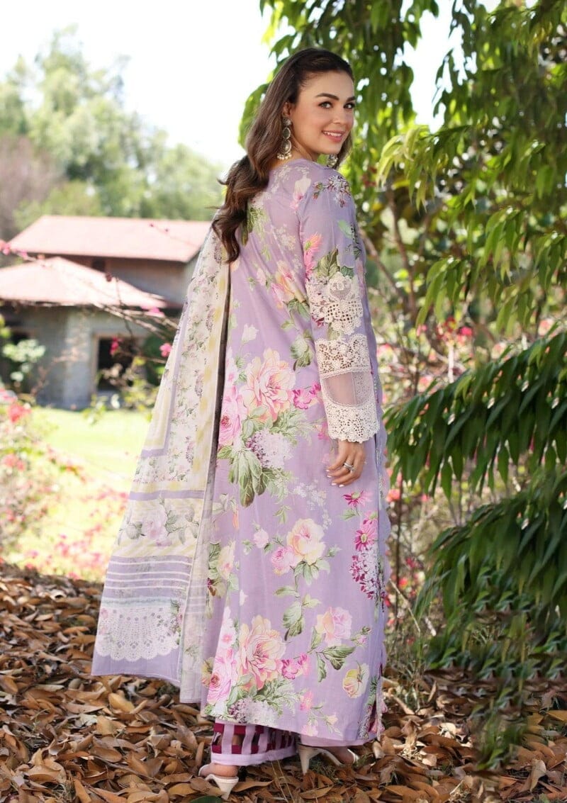 Elaf Eck 03a Lilac LA Amour Print Chikankari 2024