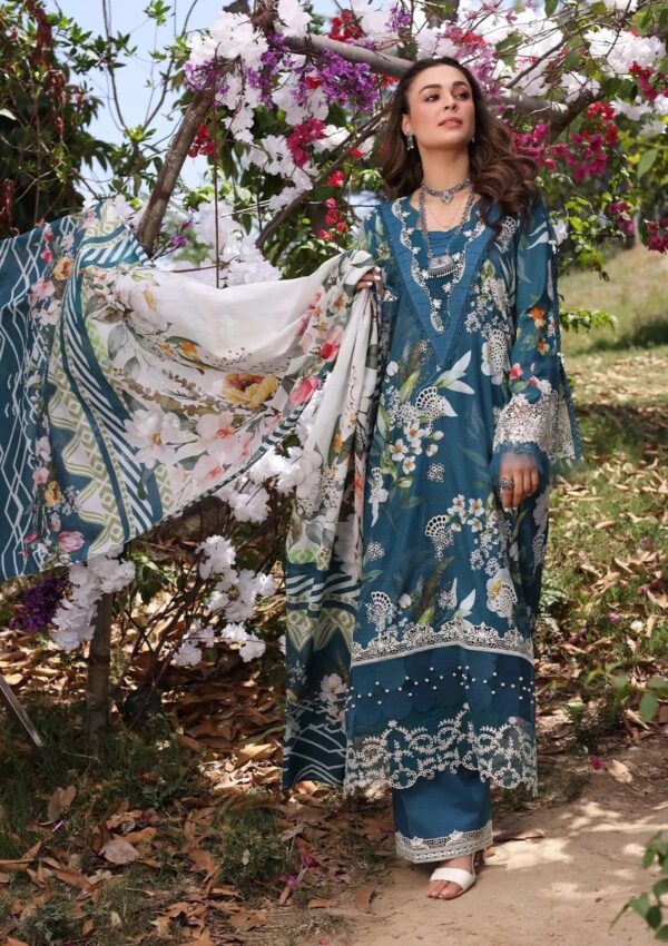 Elaf Eck 02B Serenita Print Chikankari 2024