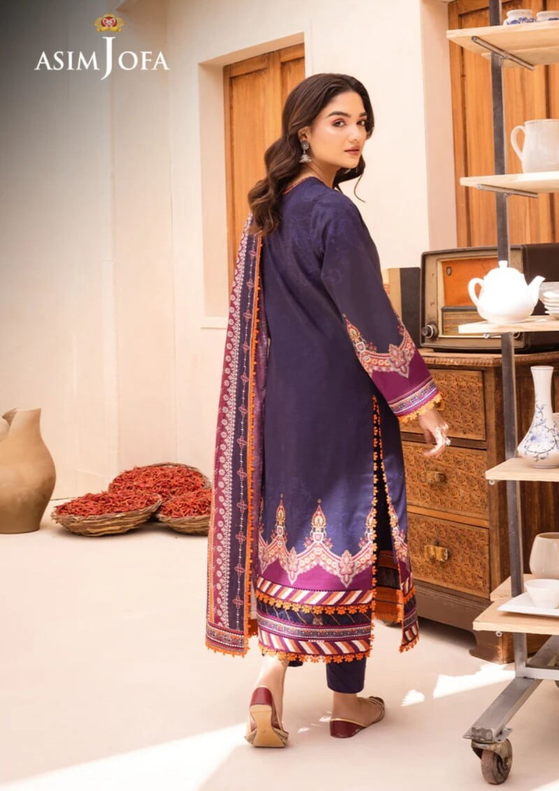 Asim Jofa Ajp24 09 Prints Premium Lawn Collection