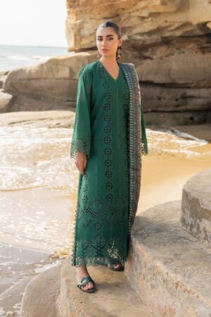 Zainab Chottani D-01a Aysel Embroidered Chikankari Lawn 3pc Suit Collection 2024