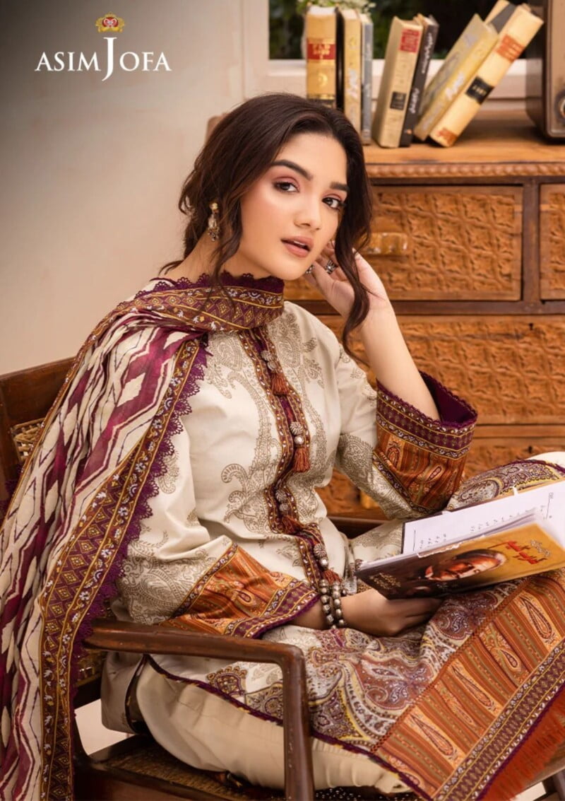 Asim Jofa Ajp24 11 Prints Premium Lawn Collection