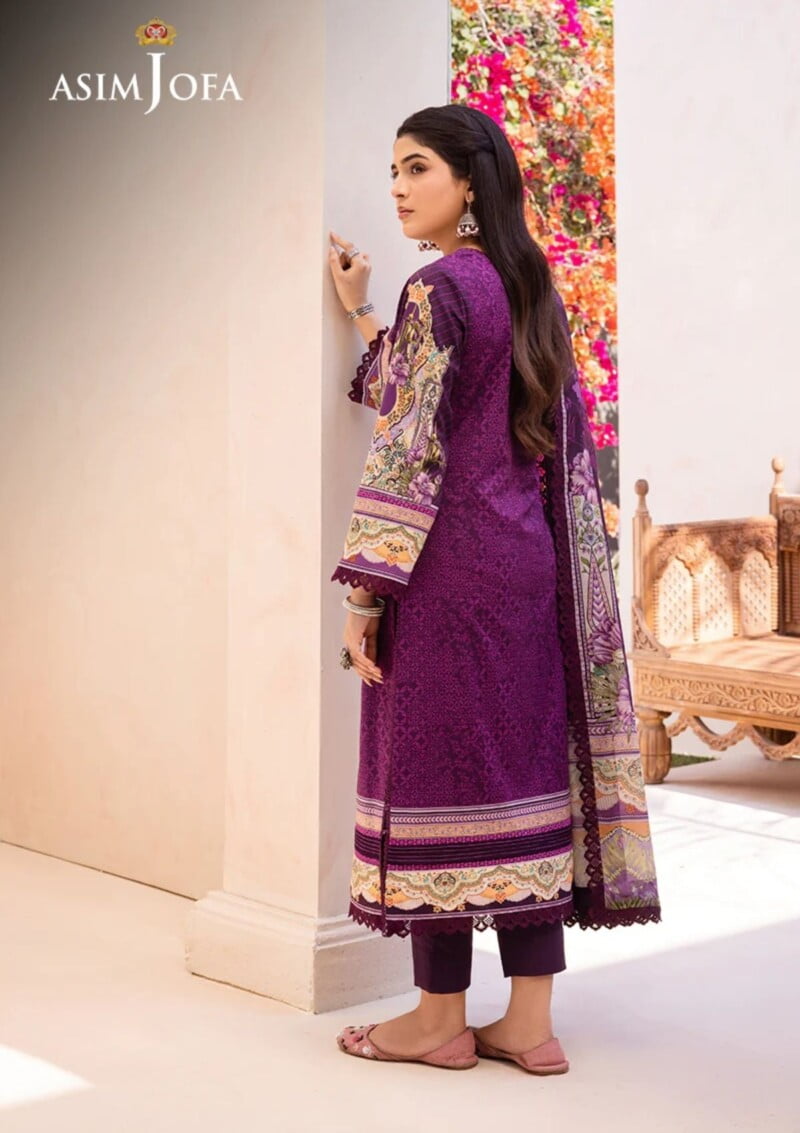 Asim Jofa Ajp24 10 Prints Premium Lawn Collection