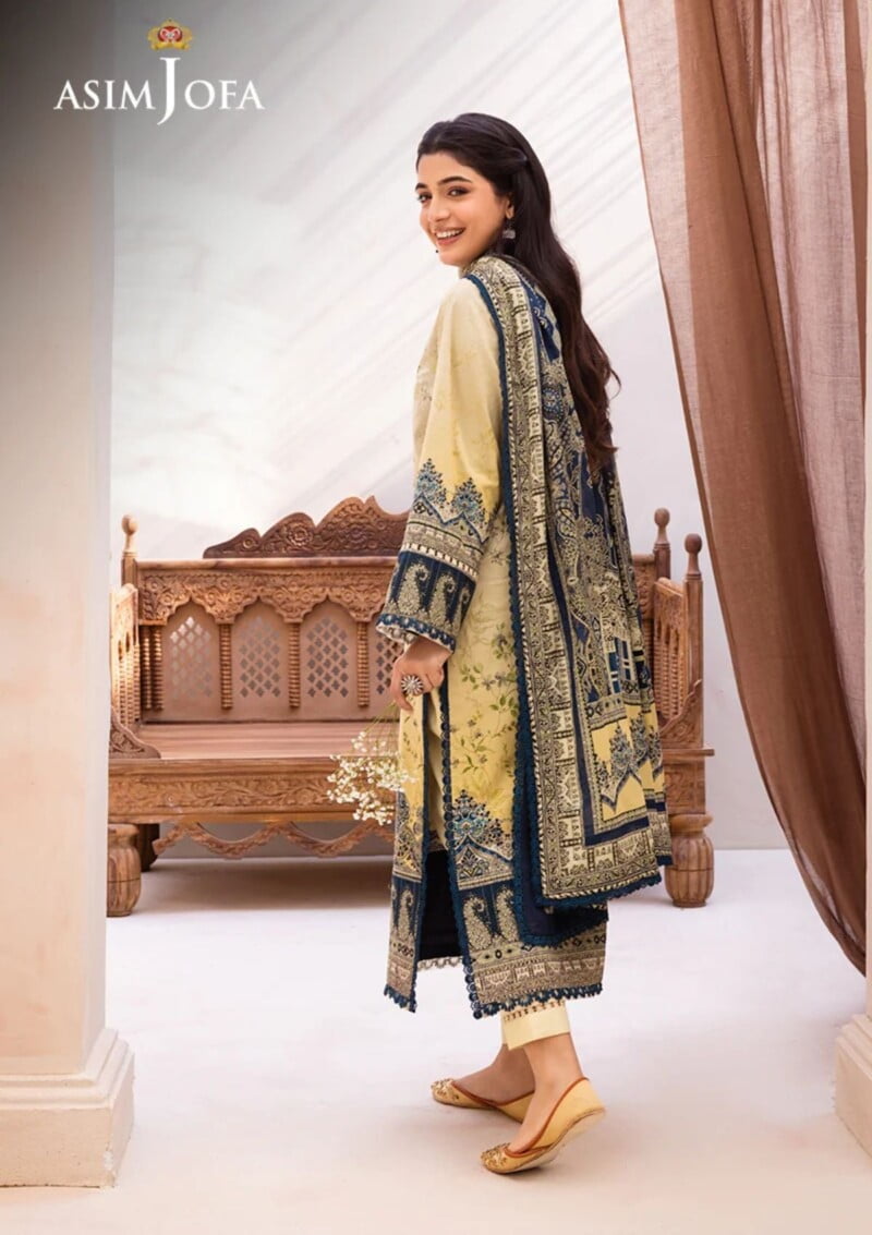 Asim Jofa Ajp24 15 Prints Premium Lawn Collection