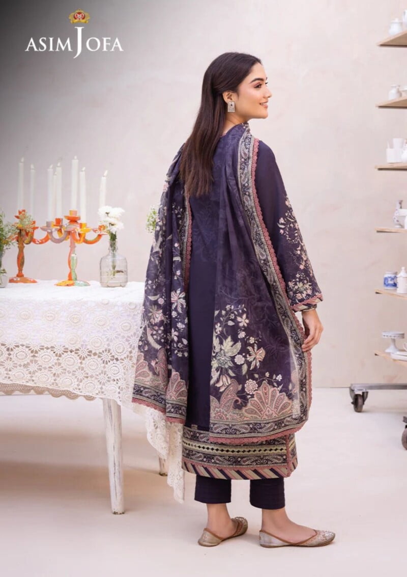 Asim Jofa Ajp24 08 Prints Premium Lawn Collection