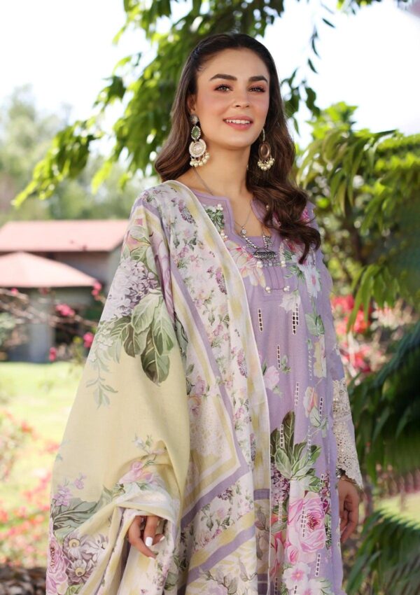 Elaf Eck 03A Lilac La Amour Print Chikankari 2024