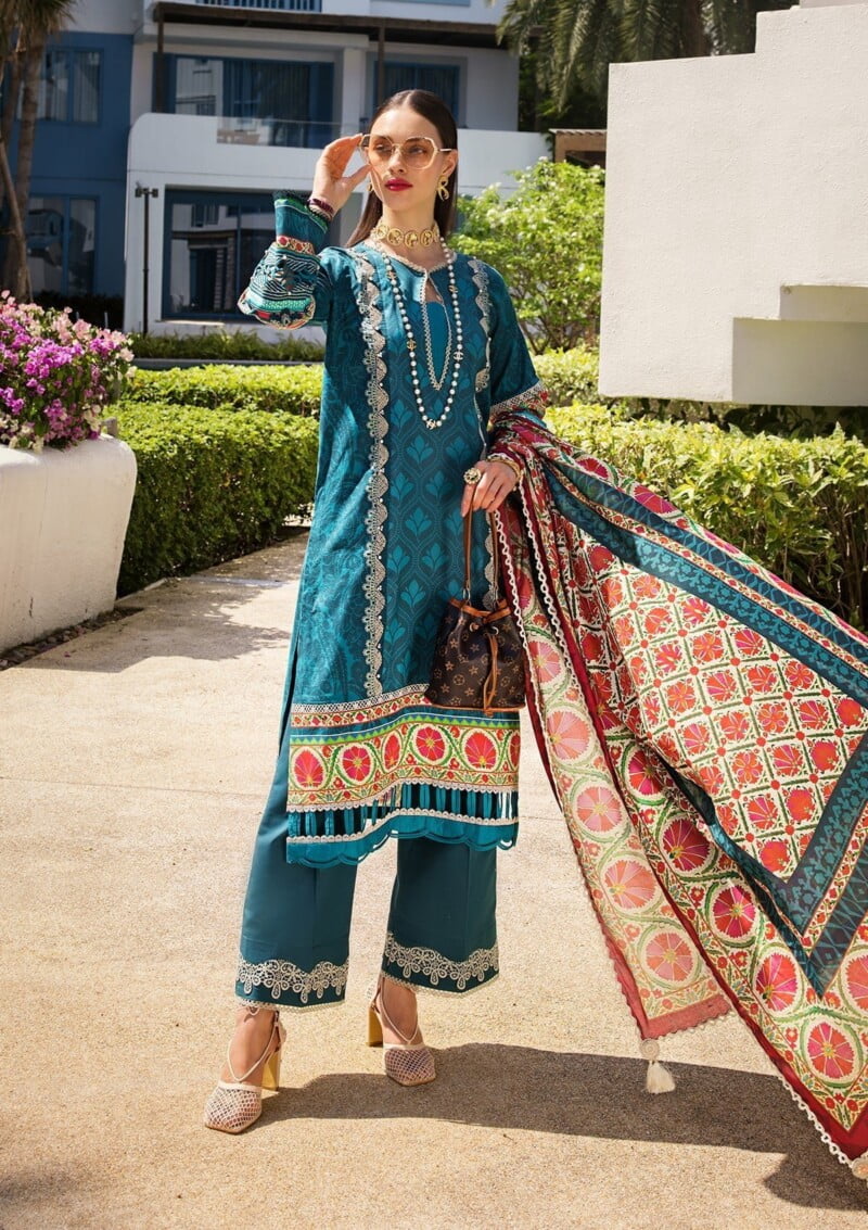 Elaf Premium Prints Eop 7B Elnaz Lawn Collection