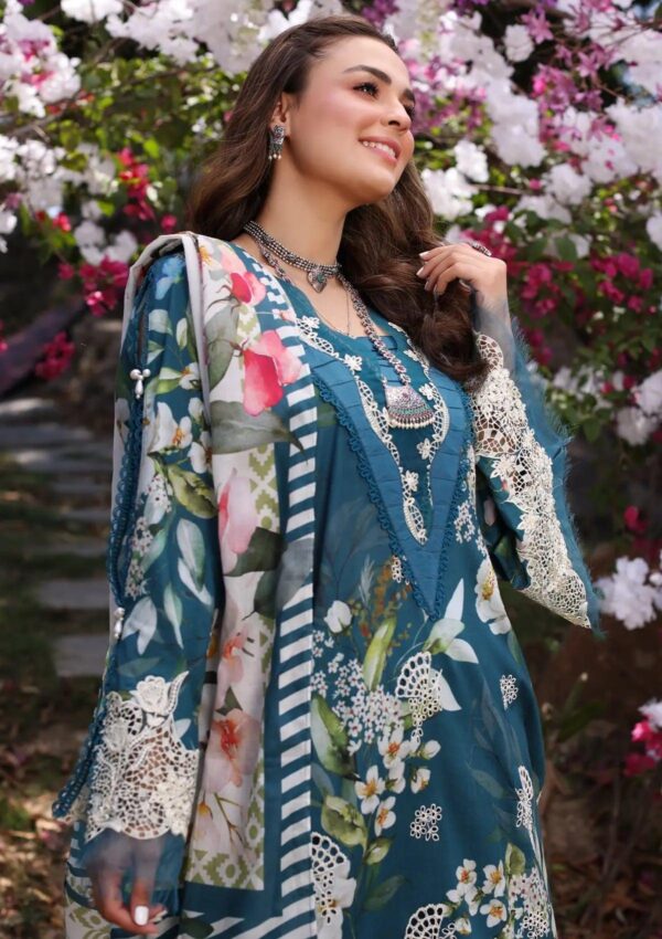 Elaf Eck 02B Serenita Print Chikankari 2024