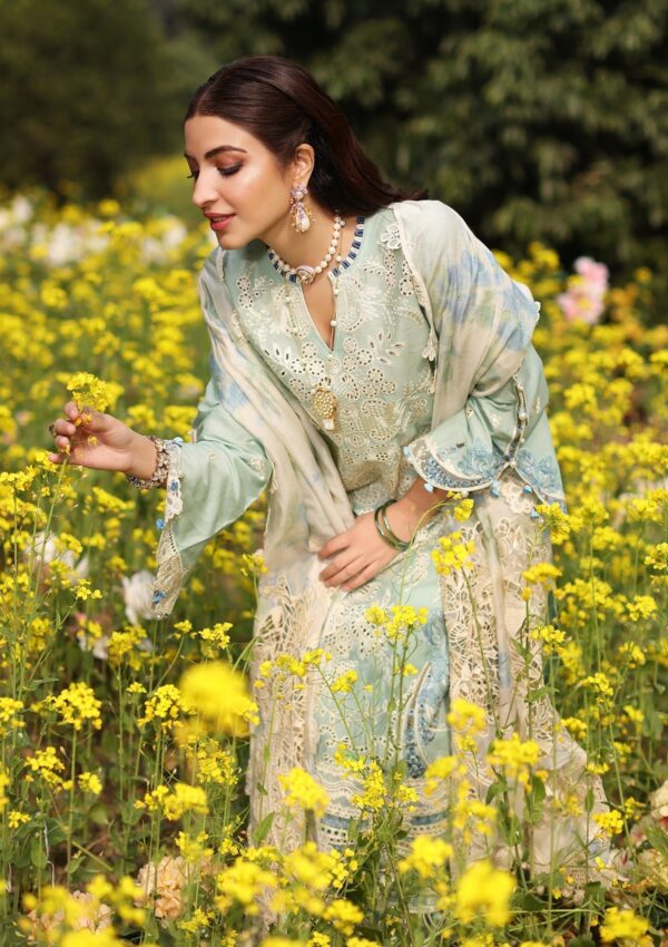 Kahf Festive Kfl24 01 Tabir Lawn Collection 24