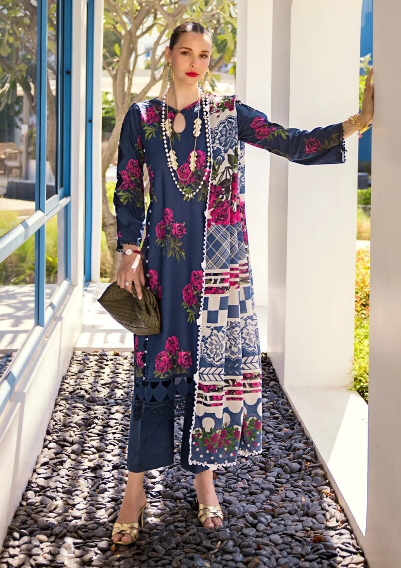 Elaf Printed Lawn-03B Poise