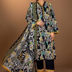 Safwa Fine Ics-26 Printed Doria Lawn Collection 2024