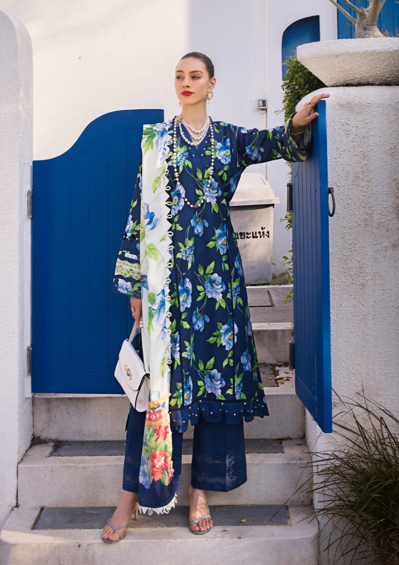 Elaf Printed Lawn-05B Mavis