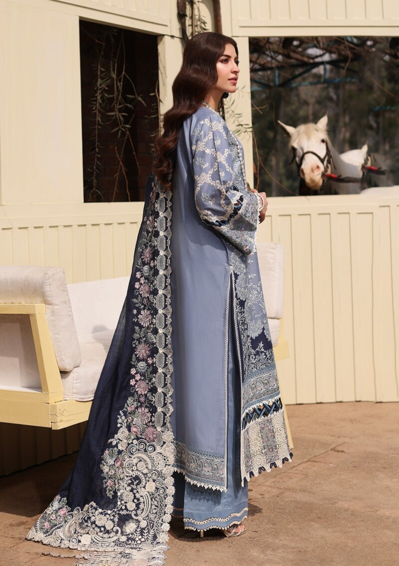 Kahf Festive Kfl24 04 Kinza Lawn Collection 24