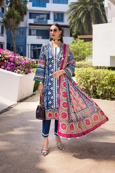 Elaf Printed Lawn-07b Elnaz