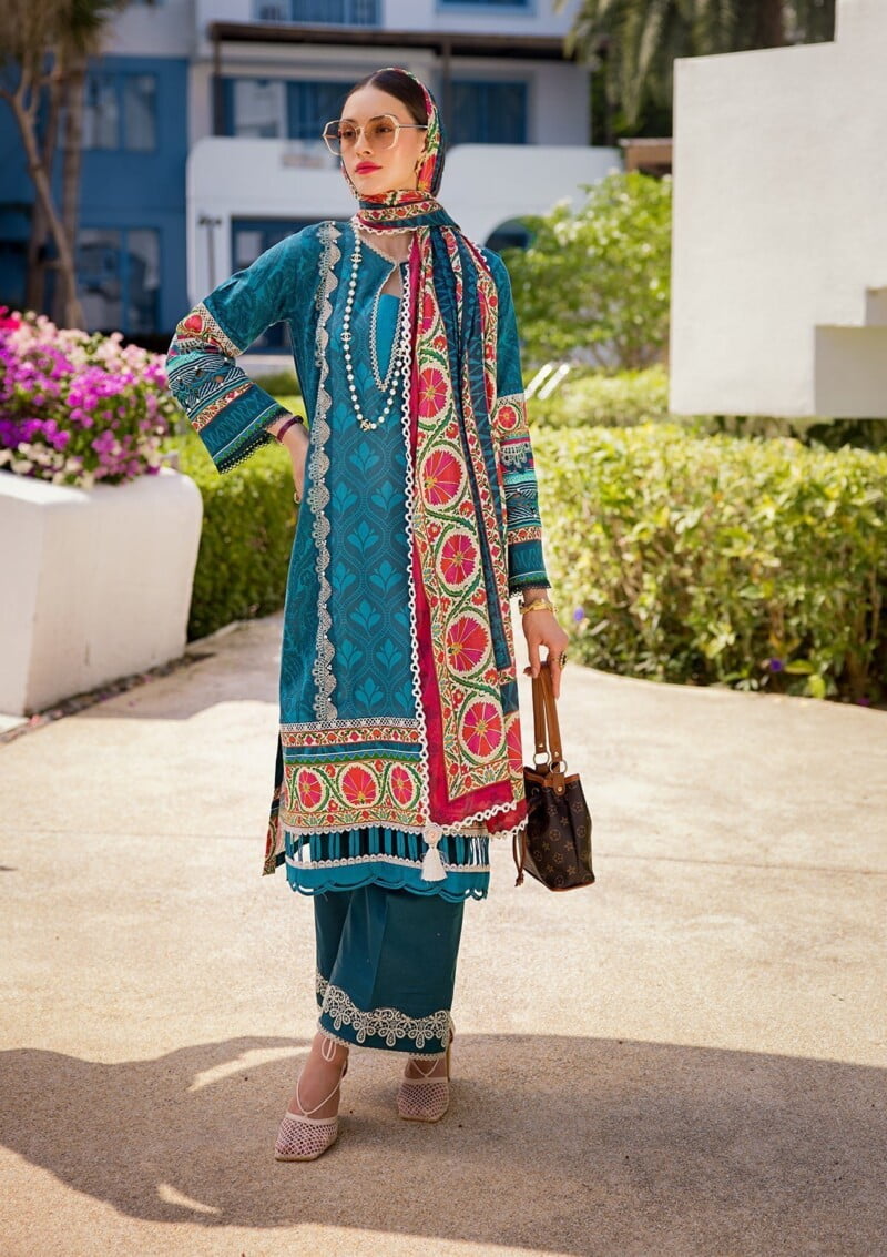 Elaf Premium Prints Eop 7B Elnaz Lawn Collection