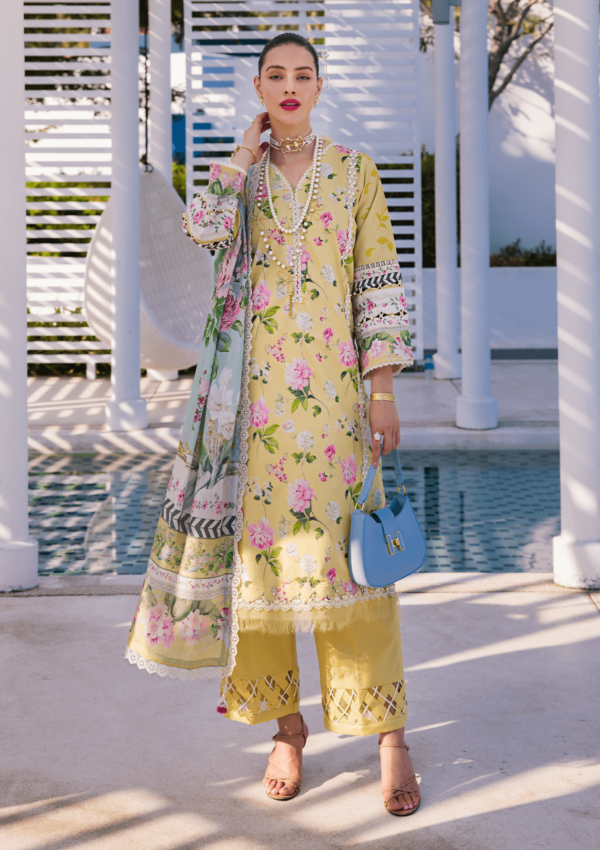 Elaf Premium Prints Eop 3A Swan Lawn Collection