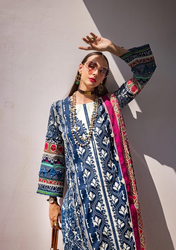 Elaf Printed Lawn-07b Elnaz