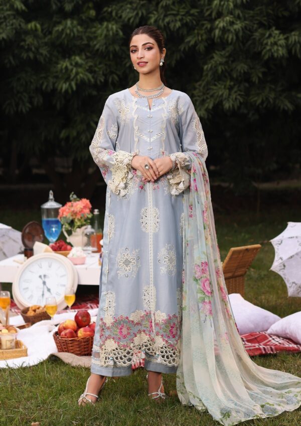 Kahf Festive Kfl24 8A Firuze Lawn Collection 24