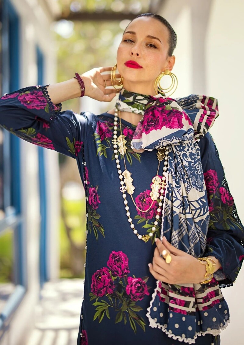 Elaf Printed Lawn-03B Poise