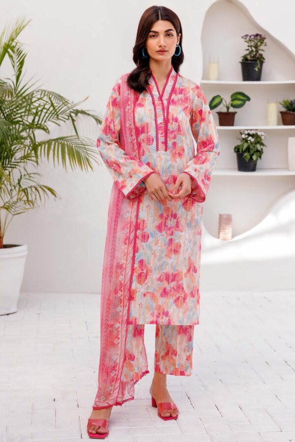 Motifz 0233 Print A Digital Printed Lawn Stitched Printed Casuals Collection 24