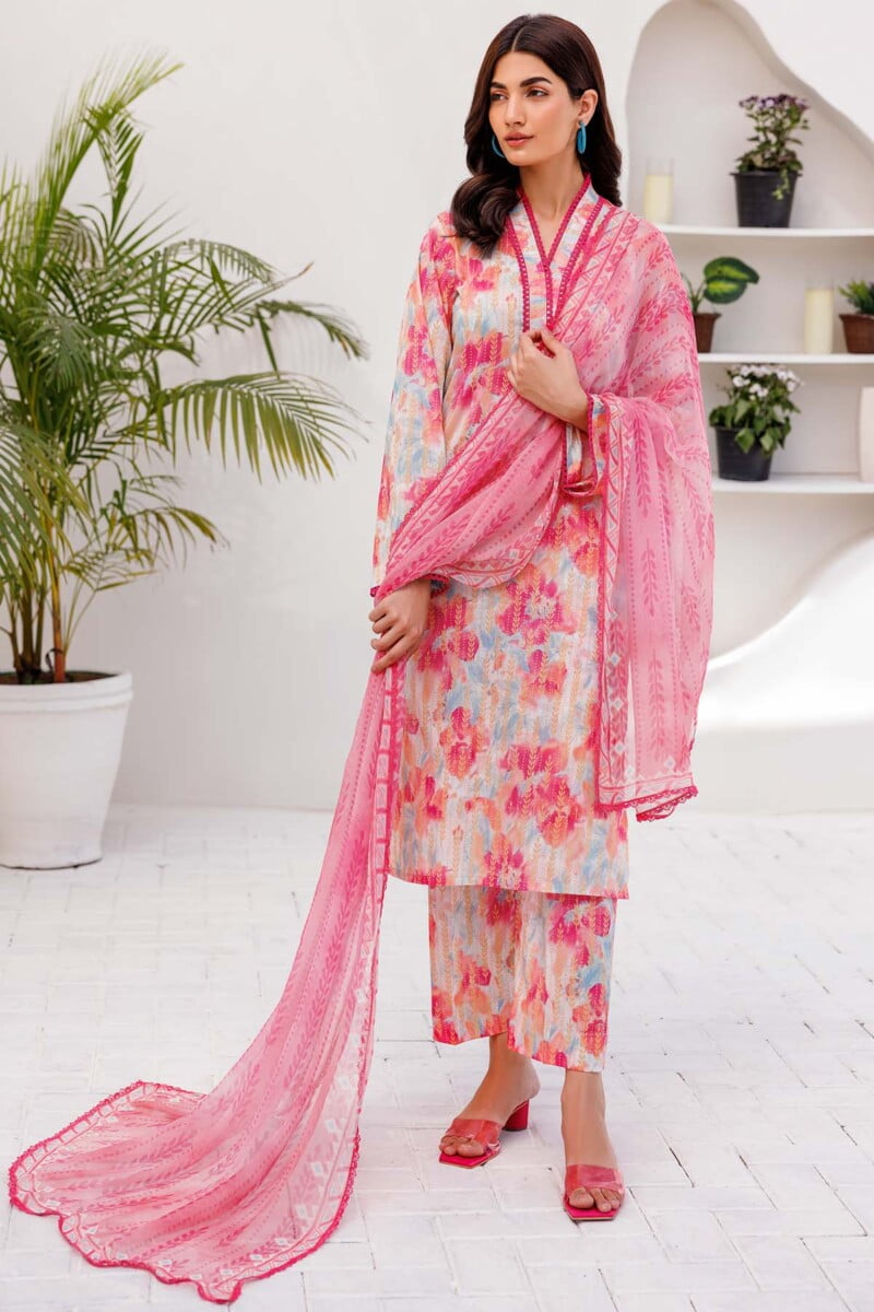 Motifz 0233 Print A Digital Printed Lawn Stitched Printed Casuals Collection 24