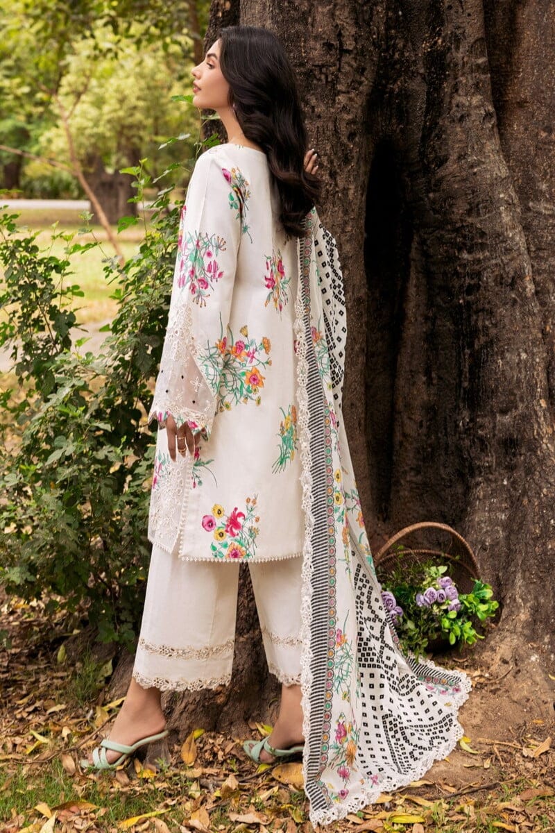 Charizma 3 Pc Unstitched Embroidered Lawn Crn4 06 Range Vol 1 2024