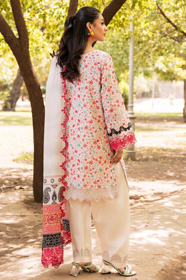 Charizma 3 Pc Unstitched Embroidered Lawn Crn4 04 Range Vol 1 2024