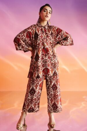 Charizma 2 Pc Printed Lawn Shirt With Trouser Cpm 4 278 Co Ord Sets