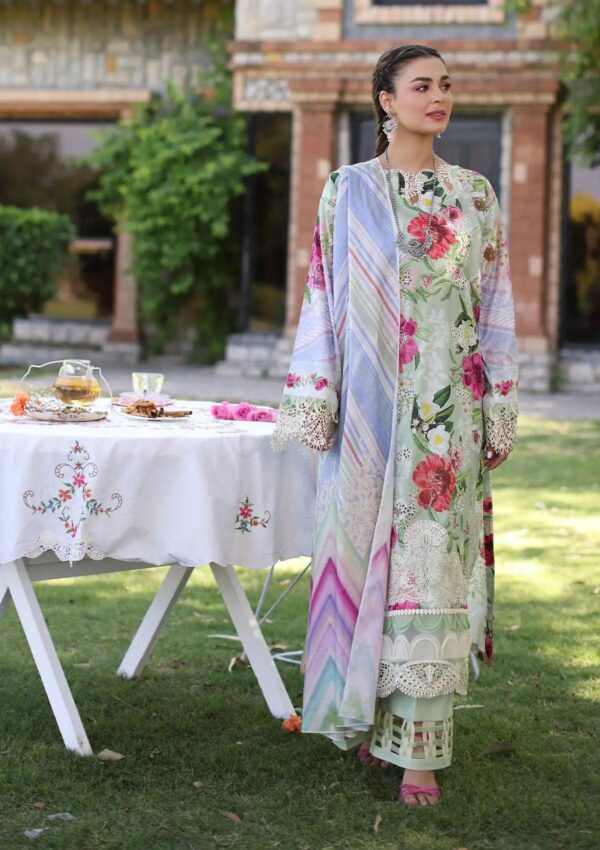 Elaf Eck 06B Oasis Print Chikankari 2024