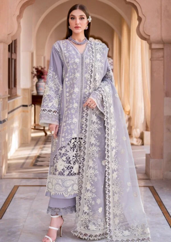 Akbar Aslam Hayat Eid D 125 Mist Lawn Collection 24