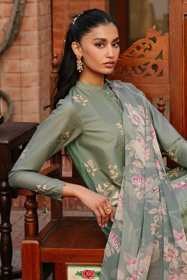 Cross Stitch Sparkling Bliss 3 Piece Embroidered Lawn Suit