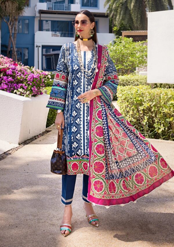 Elaf Printed Lawn-07b Elnaz