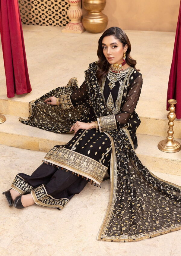 Madiha Jahangir 4 Piece Semi Stitched Pastel Sky Serenity Formal Collection