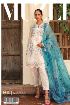 Sana Safinaz Muzlin V02 MV 6 A Lawn Collection