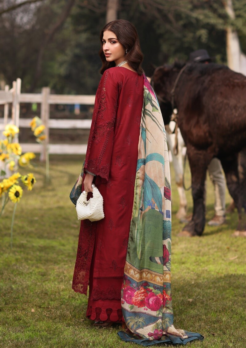 Kahf Festive Kfl24 02 Alora Lawn Collection 24