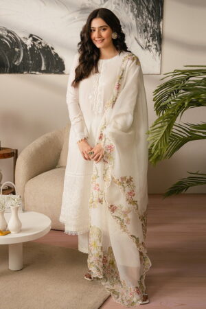 Cross Stitch Sylvan Flare 3 Piece Embroidered Lawn Suit