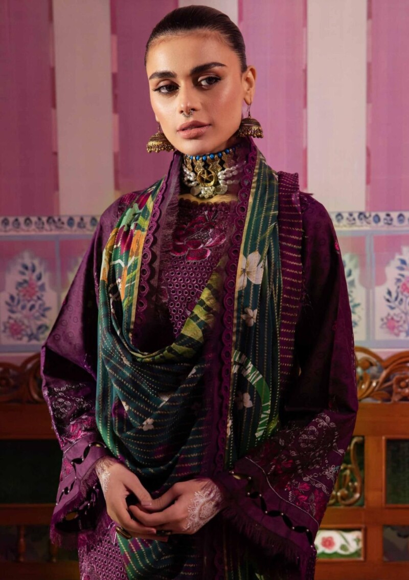 Nureh Maya Lawn Ns 115 Lawn Collection 24